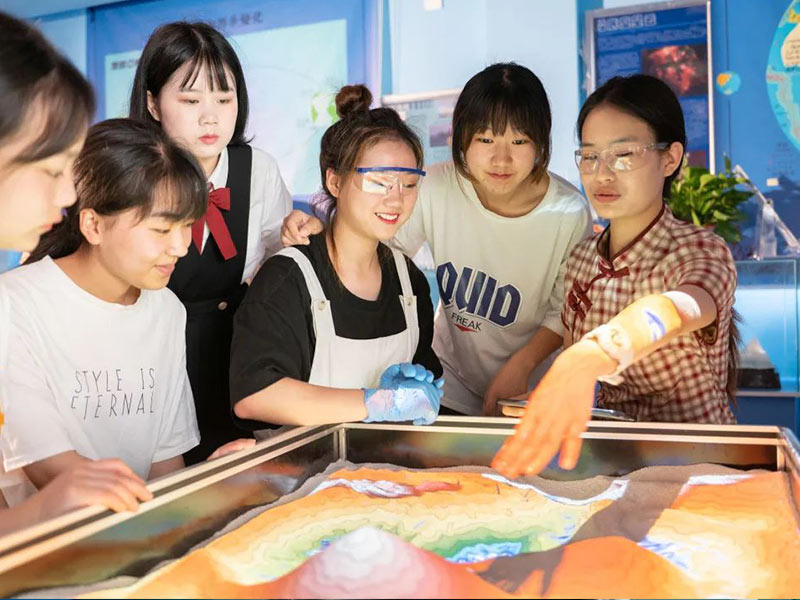 宁陕数字化地理实验室